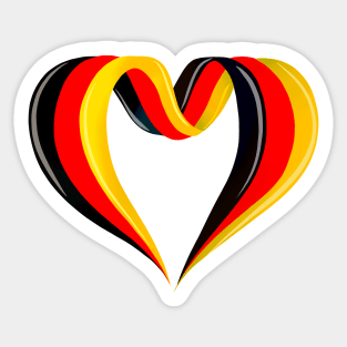 I love Germany 2 Sticker